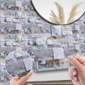 Pikkukuva 7 / 10: 20 kpl 3D-tiiliseinätarra, itseliimautuva seinätarra 3 3 3