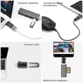 Pikkukuva 8 / 10: 5 kpl Type C - USB 3.0 -sovitin OTG-sovitin SILVER Silver