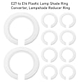 Miniatyrbillede 8 af 10: Lampeskærm Ring Lampeskærm Reducer Ringe 50 STK 50 STK 50Pcs