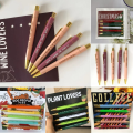 Miniatyrbilde 6 av 10: 5 Stk Funny Pennesett Kulepenner COLLEGE COLLEGE College