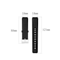 Miniatyrbillede 2 af 10: Udskiftning af silikonestrop SORT black