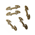 Miniatyrbilde 4 av 8: Outdoor Tactical Clip Ribbon Åpningsklemme KHAKI Khaki