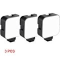Pikkukuva 1 / 10: LED-videovalo 6500K täyttölamppu 3kpl 3kpl 3pcs