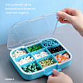 Miniatyrbild 3 av 10: Weekly Pill Box Medicin Dispenser BLÅ blue