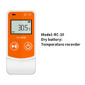 Miniatyrbillede 1 af 10: Temperatur Data Logger Temperatur Recorder RC-10 RC-10 RC-10