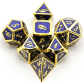 Miniatyrbild 3 av 10: 7st DND Metal Dice Set Game Dice 01 01