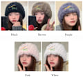 Miniatyrbillede 2 af 10: Plys Hat Beanie Hatte SORT black