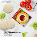 Miniatyrbillede 3 af 8: 4 stk Sandwichform Tusi Maker GUL 2STK GUL 2STK yellow 2pc