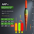 Pikkukuva 8 / 10: Rock Fishing float Smart Fishing Floats AAP-3 AAP-3 AAP-3