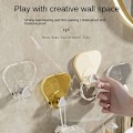 Miniatyrbilde 7 av 10: 4 Stk Slipper Hanger Krok Robe Hangers Multi-Purpose Krok