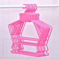 Miniatyrbillede 1 af 10: 5 STK Babytøjsbøjle i ét stykke tøjstativ PINK 5 STK 5 STK Pink 5pcs-5pcs