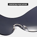 Miniatyrbillede 4 af 10: Y2K Solbriller Wrap Around Shades C5 C5 C5