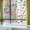 Miniatyrbillede 4 af 6: 18 STK Window Stickers Statiske Stickers Window Clings