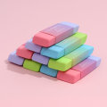 Miniatyrbilde 1 av 9: Tofarge viskelær Skrivesaker Gummi Korreksjon Verktøy Random Color