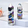 Pikkukuva 3 / 7: Natural Aura Crystal Column Hexagonal Crystal Tower 7CM-8CM 7cm-8cm