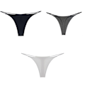 Miniatyrbillede 5 af 10: Trusser Til Damer Sexet String SORT XL black XL