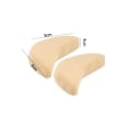 Miniatyrbillede 2 af 10: Svamp Justerbar Sko Filler Høje hæle Toe Plug BEIGE Beige