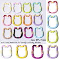 Miniatyrbilde 4 av 10: 4 stk Spring Cat Ringspenner Karabinkrok 4 4 4