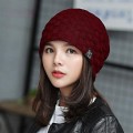 Miniatyrbilde 3 av 10: Vinter lue Lue Cold Hat KAFFE Coffee