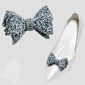 Pikkukuva 4 / 9: 2kpl Shoe Clip Kiiltävät koristeklipsit SILVER silver