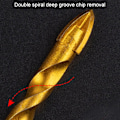 Miniatyrbilde 8 av 10: Drill Bits Triangle Bit 8MMLONG STIL LANG STIL 8mmlong style