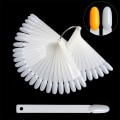 Miniatyrbillede 6 af 6: Nail Display Sticks Øve Display Nail Tip Stick D1 D1 D1