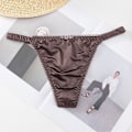 Miniatyrbilde 4 av 10: Sløyfe Truser Dame Thong 2 2 2