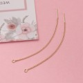 Pikkukuva 2 / 5: 10 kpl Gold Threader Korvakorut Hypoallergenic Ear Threads Drop