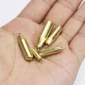 Miniatyrbillede 7 af 10: 10 stk/parti Kobber Fiskebly fald Messing 3,5G 3,5G 3.5g
