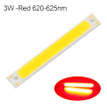 Pikkukuva 1 / 10: LED COB -nauhavalodiodi 3W -PUNAINEN 620-625NM 3W -PUNAINEN 3W -Red 620-625nm