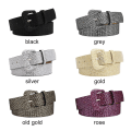 Pikkukuva 2 / 10: Shiny Sequins Belt Pin Solki Vyötärönauha GOLD gold
