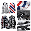 Miniatyrbild 3 av 10: Frisörförkläde Haircut Capes E E E