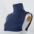 Miniatyrbillede 7 af 10: Turtleneck Fake Collar Mock Neck Cover SORT SORT black