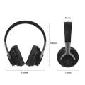 Miniatyrbilde 2 av 10: Aktive støyreduserende hodetelefoner Bluetooth-hodetelefoner SVART Black