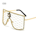 Pikkukuva 1 / 10: Rhinestone Mesh lasit Y2K aurinkolasit C03 C03 C03