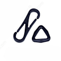 Miniatyrbild 4 av 10: 10 st Karbinhakar Ryggsäck Spännen TRIANGLE SHAPE TRIANGLE SHAPE Triangle Shape