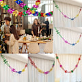 Miniatyrbillede 9 af 10: 2/4/8 stk metalfolie guirlande loftskrans F-2M 2STK F-2M 2STK F-2m 2Pcs