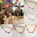 Miniatyrbillede 9 af 10: 2/4/8 stk metalfolie krans loftskrans C-3M 2 STK C-3M 2 STK C-3m 2Pcs