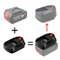 Miniatyrbillede 3 af 7: Li-ion batteri Adapter Power Bank Converter BOSB18C