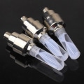 Miniatyrbilde 1 av 8: 4 STK hjuleiker Lys LED-lys Dekkventilhette