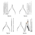 Pikkukuva 2 / 10: Cuticle Pusher Dead Skin Push Remover 3 kpl 3 kpl 3pcs