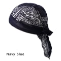 Pikkukuva 1 / 10: Nopeasti kuivuva puuvillainen merirosvohattu ulkoilun urheiluun ja bandana navy blue