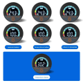 Miniatyrbillede 4 af 10: Digital Voltmeter Batterikapacitetsmonitor EMBEDDED EMBEDDED Embedded