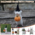 Miniatyrbillede 8 af 10: Halloween Mus Woolfilt Mus STYLE 5 STYLE 5