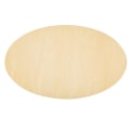 Miniatyrbilde 1 av 5: 15 stk Oval Wood Crafts Uferdig Wood Crafts Oval Craft Wood