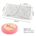 Pikkukuva 1 / 9: 3D-kukkakoristelu silikoni mold 01 01 01