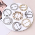 Miniatyrbild 7 av 10: 4st Scarf Spänne Scarf Ring GULD #03 #03 Gold #03-#03