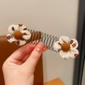 Pikkukuva 1 / 10: 2kpl Invisible Broken Hair Comb Flower -hiusklipsi 1 1 1