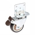 Miniatyrbillede 3 af 7: 4 Stk Side Mount Hjul Små Hjul Sæt Drejelige Hjul