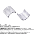 Miniatyrbilde 3 av 4: Styre Shim Conversion Shims Avstandsstykker Styre Spacer